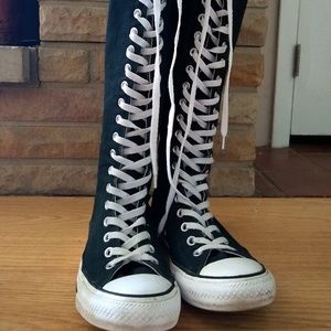 Knee high converse